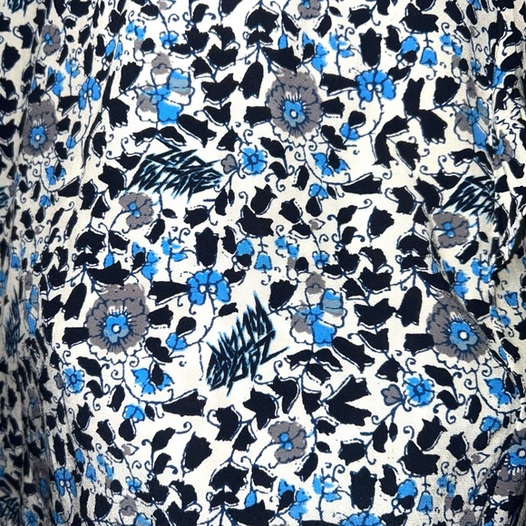 Zadig & Voltaire‎ Tafi Soft Flower Block Shirt Large - Picture 8 of 8